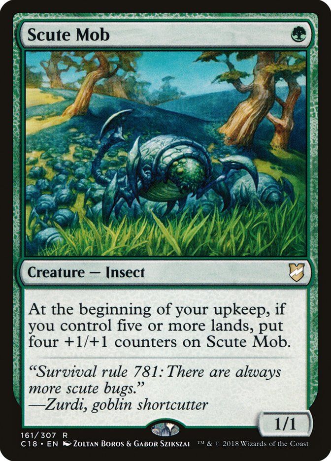 Scute Mob [Commander 2018] MTG Single Magic: The Gathering | Red Claw Gaming