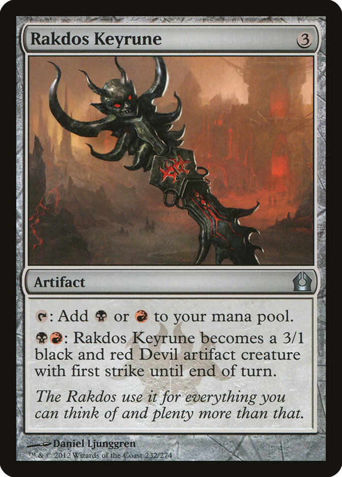 Rakdos Keyrune [Return to Ravnica] MTG Single Magic: The Gathering | Red Claw Gaming
