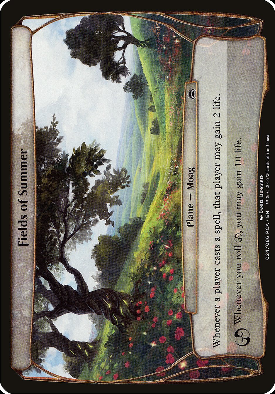 Fields of Summer (Planes) [Planechase Anthology Planes] MTG Single Magic: The Gathering | Red Claw Gaming