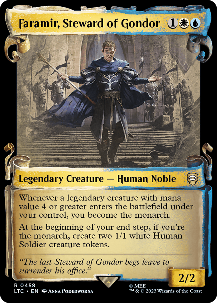 Faramir, Steward of Gondor [The Lord of the Rings: Tales of Middle-Earth Commander Showcase Scrolls] MTG Single Magic: The Gathering | Red Claw Gaming