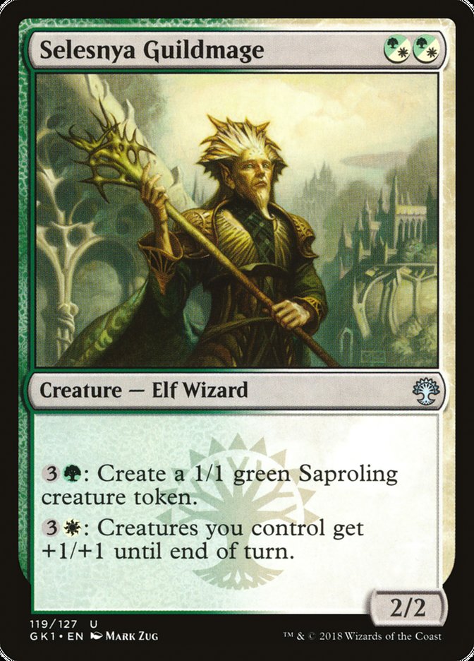 Selesnya Guildmage [Guilds of Ravnica Guild Kit] MTG Single Magic: The Gathering | Red Claw Gaming