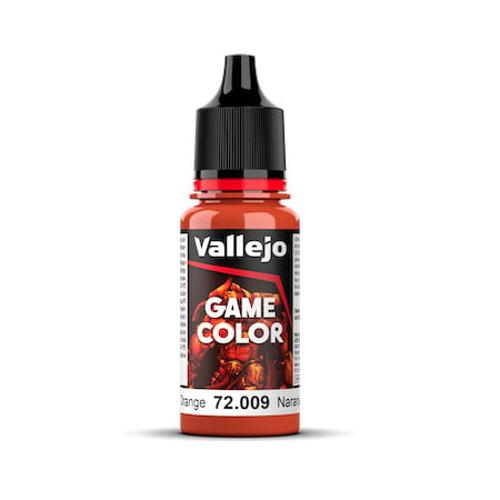 GAME COLOR 009-18ML. HOT ORANGE Vallejo Game Color Vallejo    | Red Claw Gaming