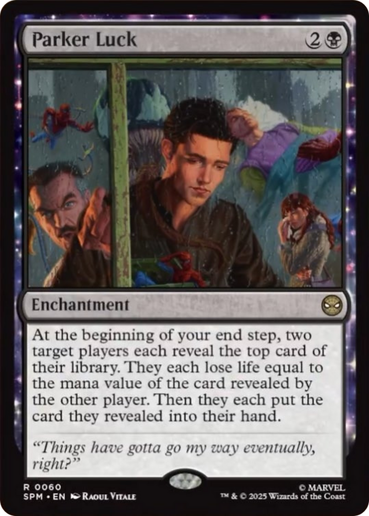 Parker Luck [Marvel's Spider-Man] MTG Single Magic: The Gathering | Red Claw Gaming