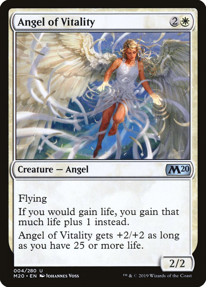 Angel of Vitality [Core Set 2020] MTG Single Magic: The Gathering | Red Claw Gaming