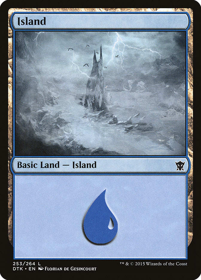 Island (253) [Dragons of Tarkir] MTG Single Magic: The Gathering | Red Claw Gaming