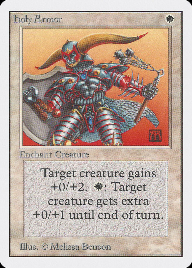 Holy Armor [Unlimited Edition] MTG Single Magic: The Gathering | Red Claw Gaming