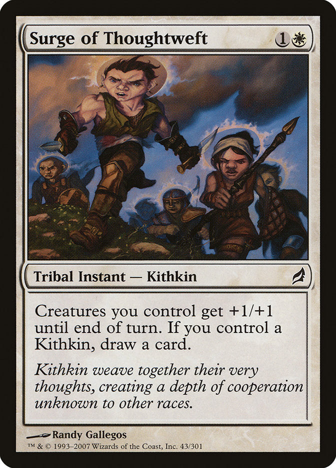 Surge of Thoughtweft [Lorwyn] MTG Single Magic: The Gathering | Red Claw Gaming