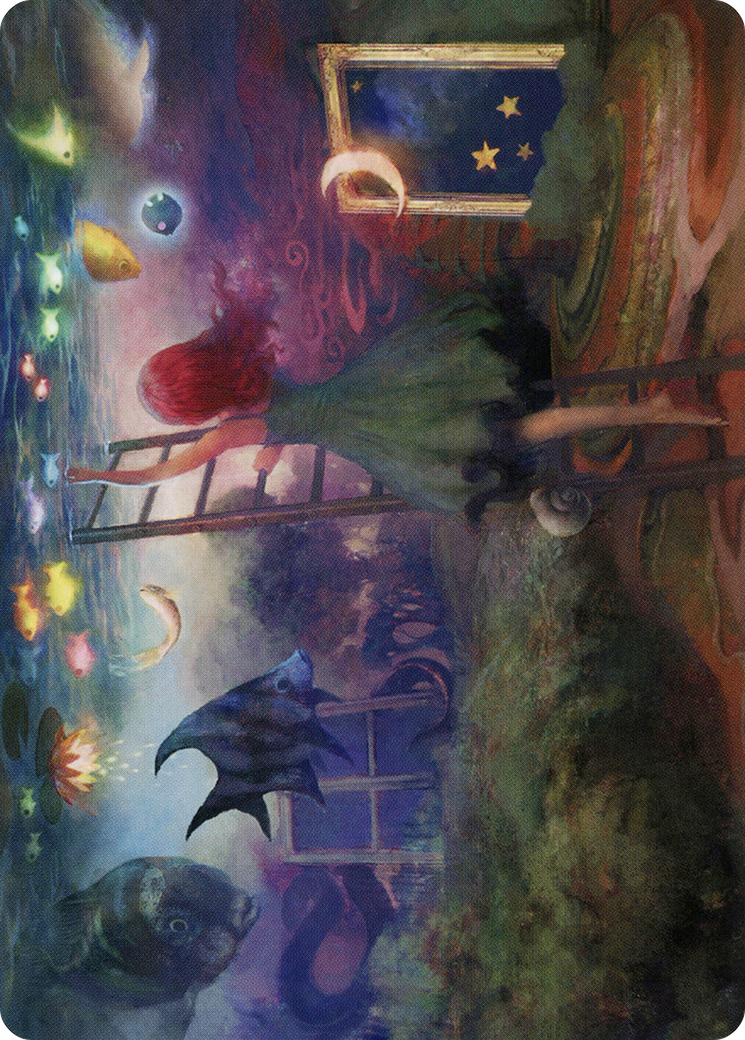 Lucid Dreams Art Card [Modern Horizons 2 Art Series] MTG Single Magic: The Gathering | Red Claw Gaming