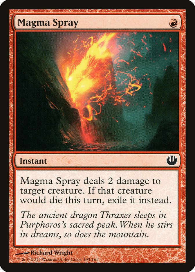 Magma Spray [Journey into Nyx] MTG Single Magic: The Gathering | Red Claw Gaming