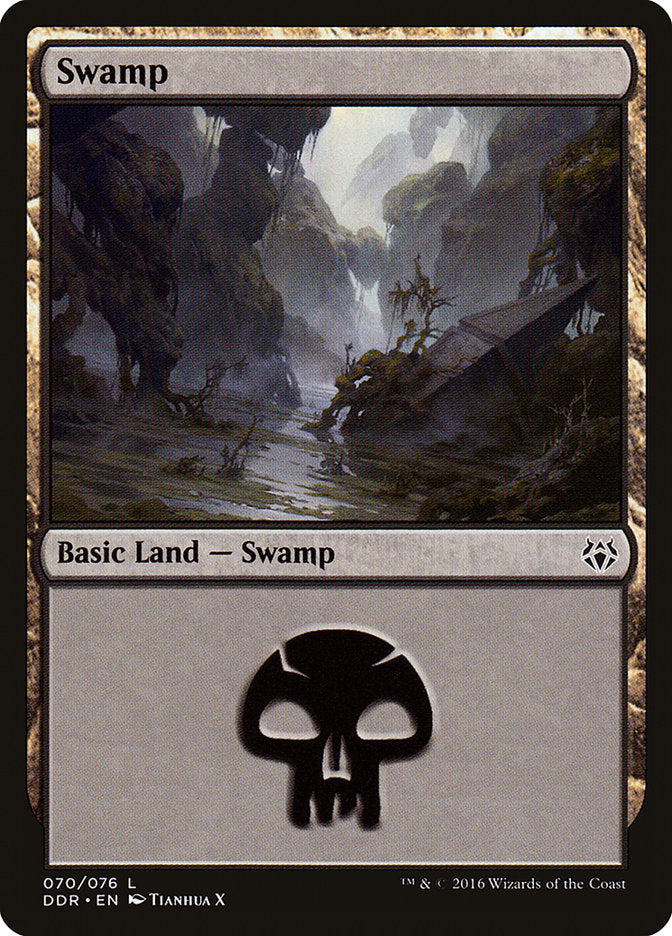 Swamp (70) [Duel Decks: Nissa vs. Ob Nixilis] MTG Single Magic: The Gathering | Red Claw Gaming