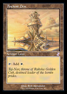 Ancient Den (Timeshifted) [Time Spiral Remastered] MTG Single Magic: The Gathering | Red Claw Gaming
