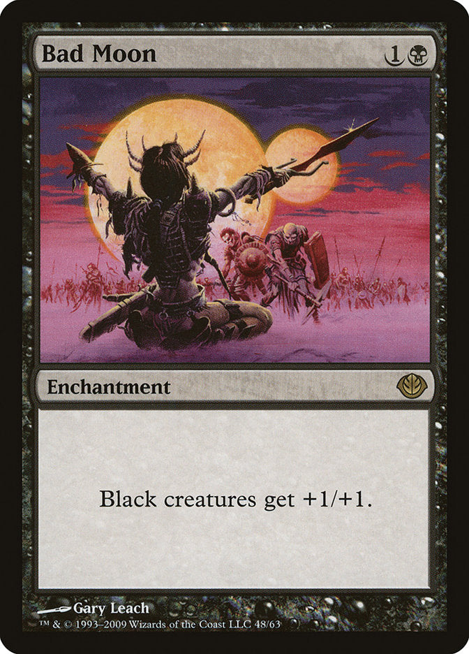Bad Moon [Duel Decks: Garruk vs. Liliana] MTG Single Magic: The Gathering | Red Claw Gaming