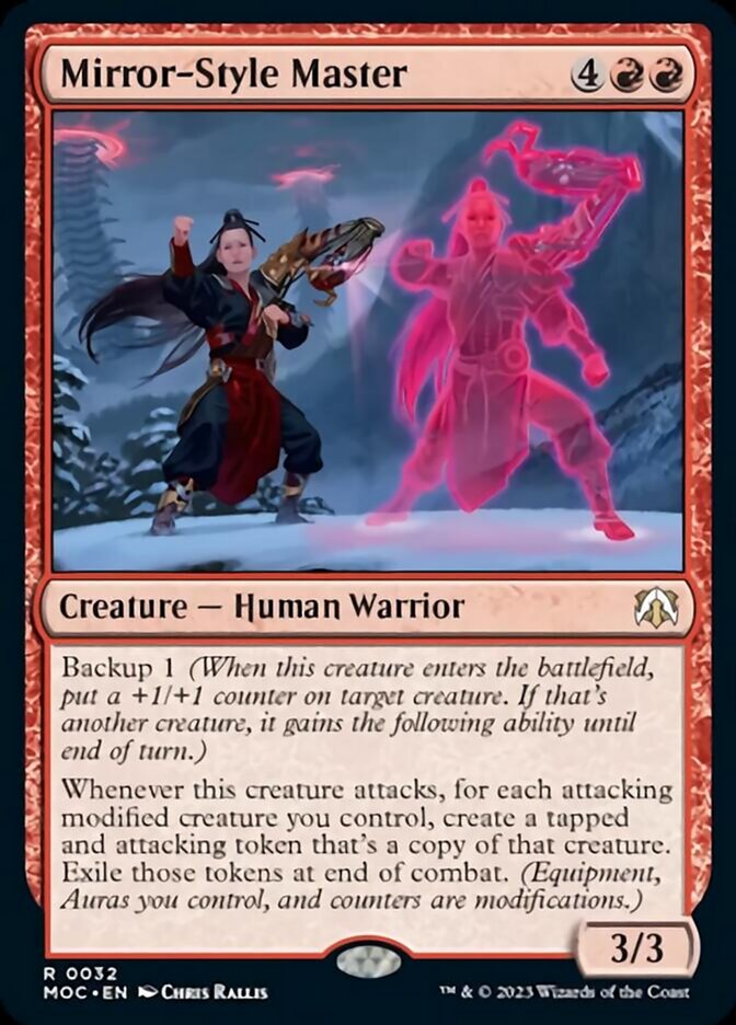 Mirror-Style Master [March of the Machine Commander] MTG Single Magic: The Gathering | Red Claw Gaming