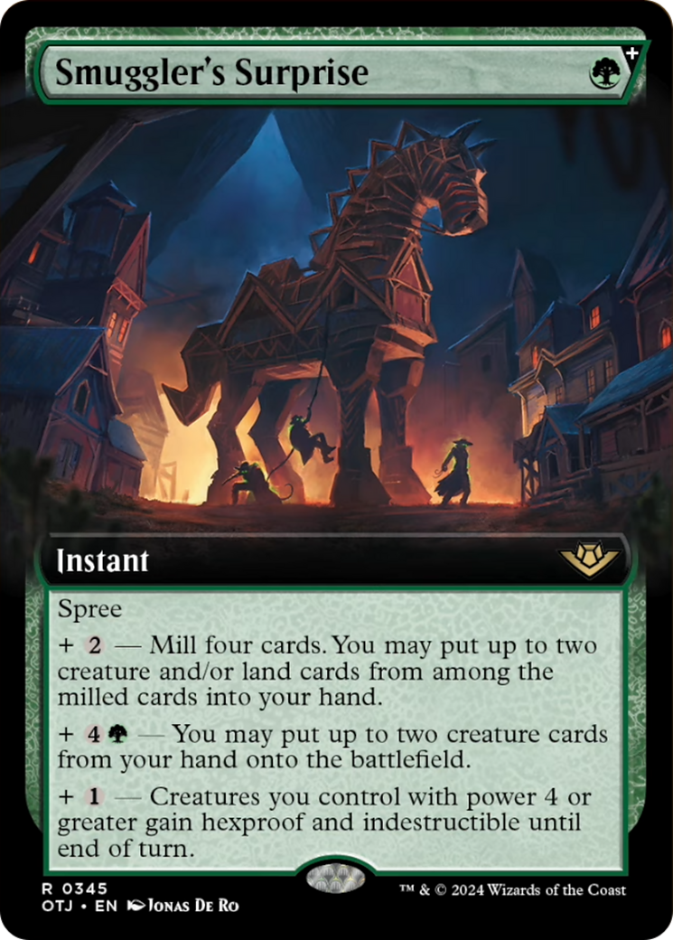 Smuggler's Surprise (Extended Art) [Outlaws of Thunder Junction] MTG Single Magic: The Gathering | Red Claw Gaming