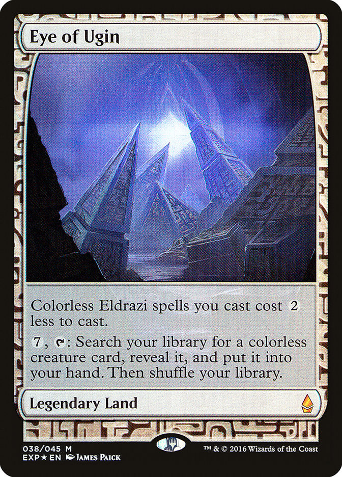 Eye of Ugin [Zendikar Expeditions] MTG Single Magic: The Gathering | Red Claw Gaming
