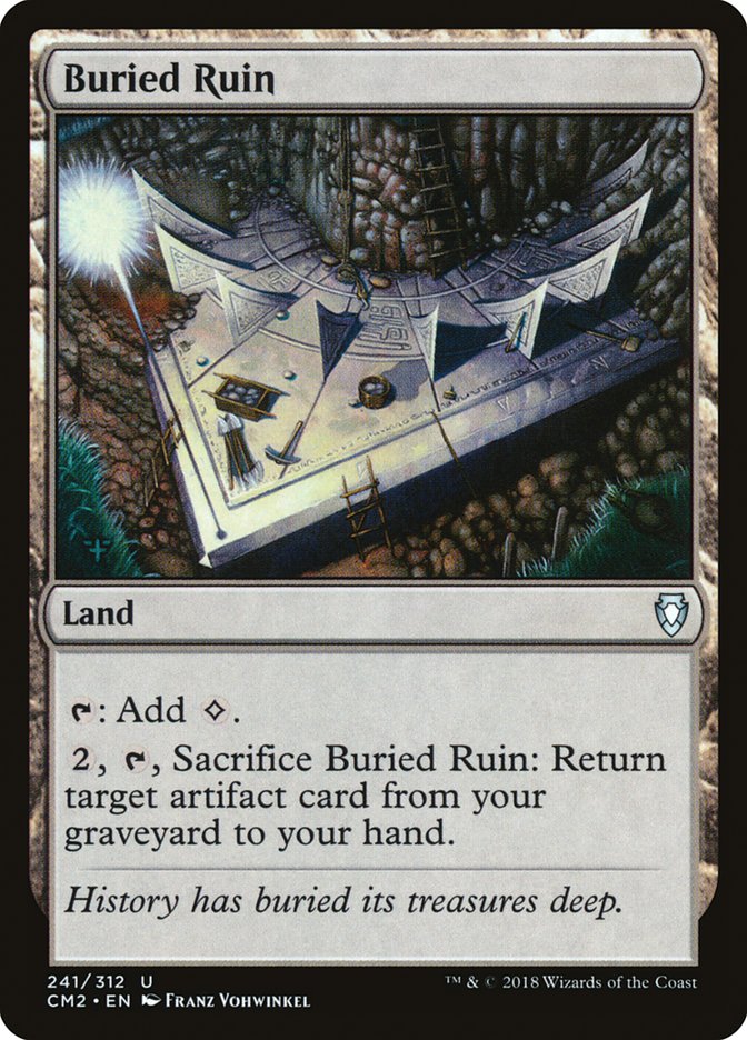 Buried Ruin [Commander Anthology Volume II] MTG Single Magic: The Gathering | Red Claw Gaming