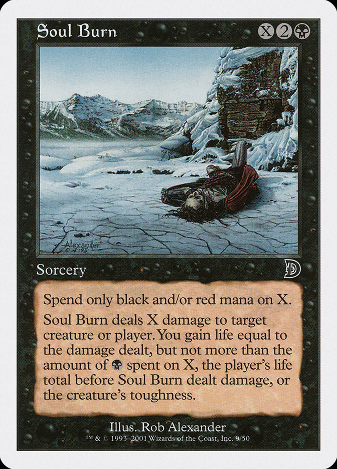 Soul Burn [Deckmasters] MTG Single Magic: The Gathering | Red Claw Gaming