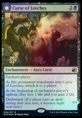 Curse of Leeches // Leeching Lurker [Innistrad: Midnight Hunt Prerelease Promos] MTG Single Magic: The Gathering | Red Claw Gaming