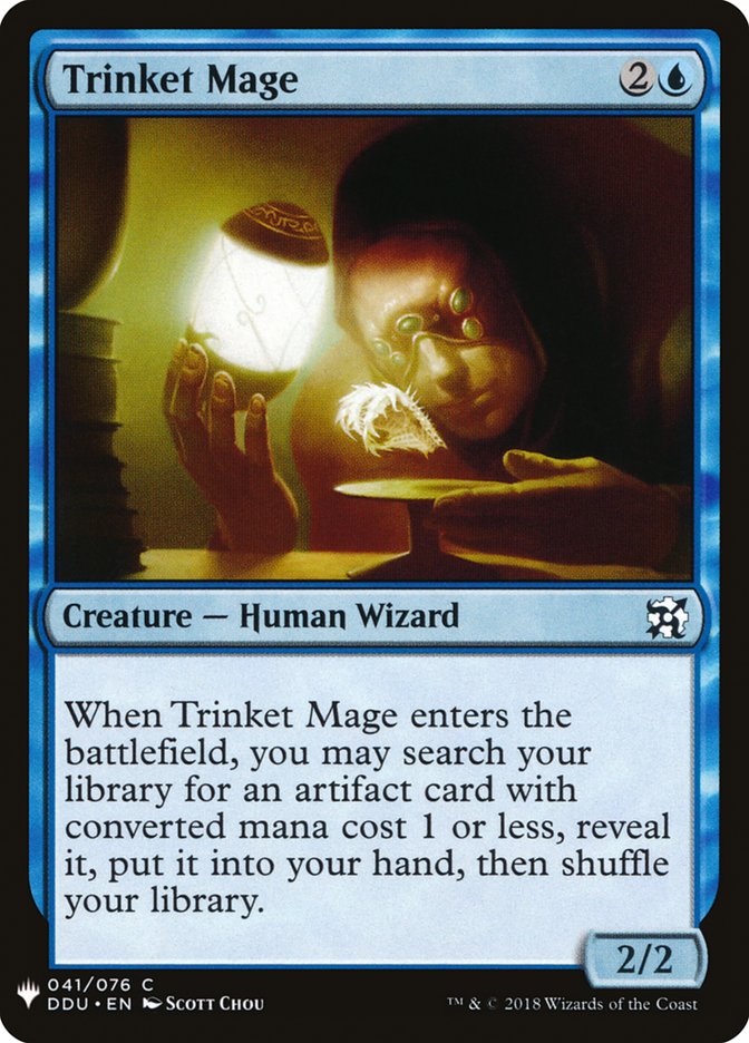 Trinket Mage [Mystery Booster] MTG Single Magic: The Gathering | Red Claw Gaming