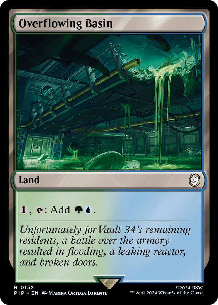 Overflowing Basin [Fallout] MTG Single Magic: The Gathering    | Red Claw Gaming