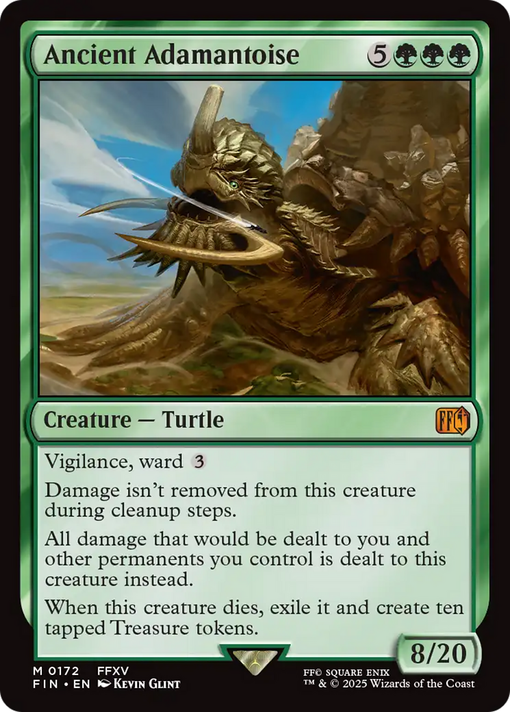 Ancient Adamantoise [FINAL FANTASY] MTG Single Magic: The Gathering | Red Claw Gaming