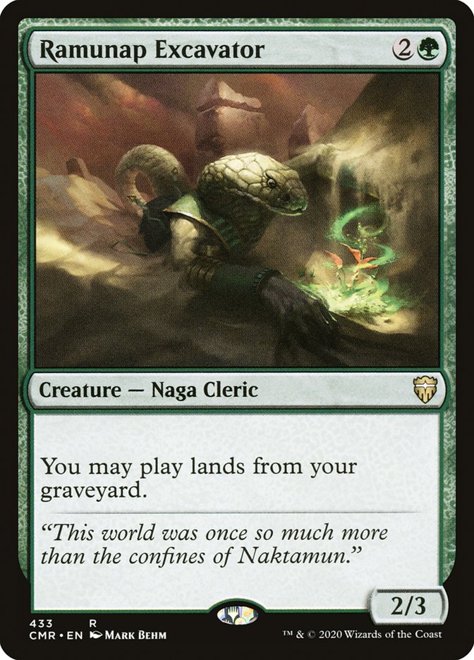 Ramunap Excavator [Commander Legends] MTG Single Magic: The Gathering | Red Claw Gaming