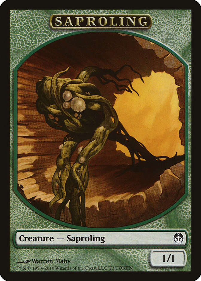 Saproling Token [Duel Decks: Phyrexia vs. the Coalition Tokens] MTG Single Magic: The Gathering | Red Claw Gaming