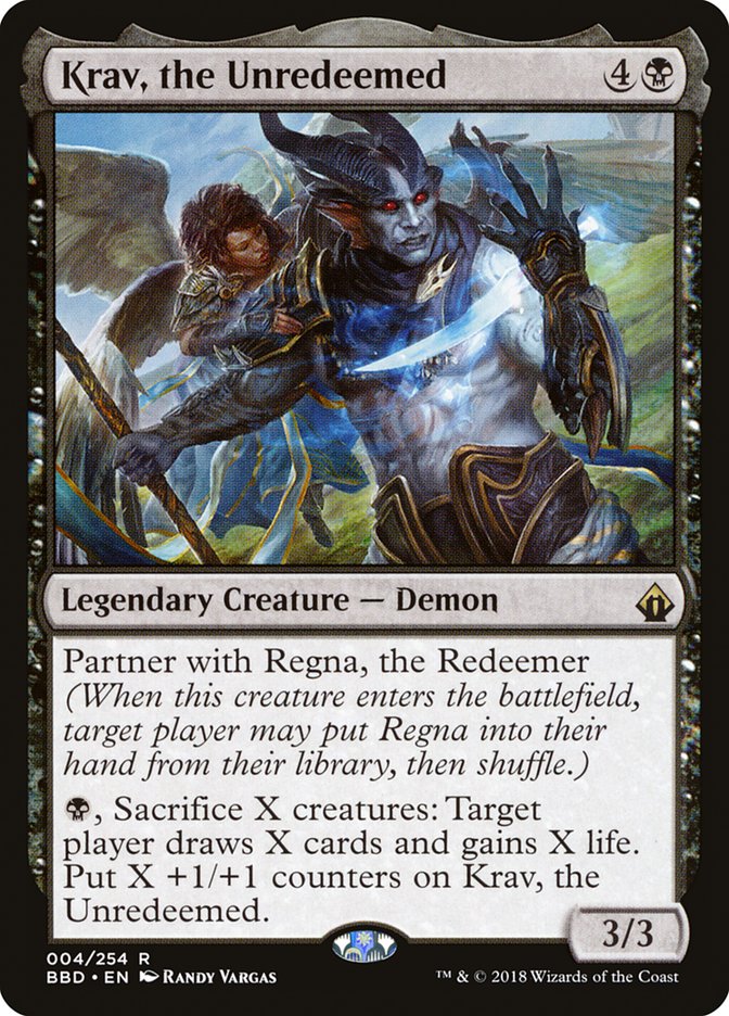 Krav, the Unredeemed [Battlebond] MTG Single Magic: The Gathering | Red Claw Gaming