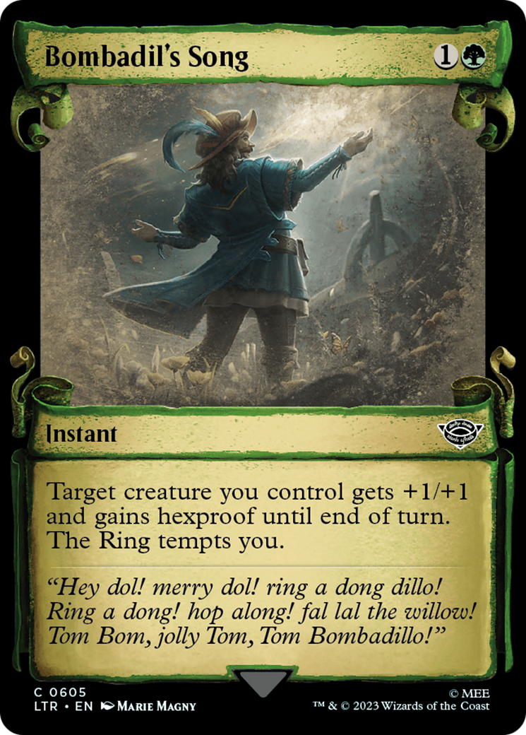 Bombadil's Song [The Lord of the Rings: Tales of Middle-Earth Showcase Scrolls] MTG Single Magic: The Gathering | Red Claw Gaming