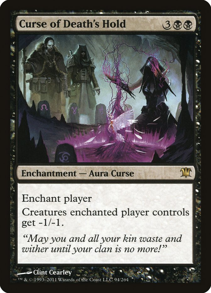 Curse of Death's Hold [Innistrad] MTG Single Magic: The Gathering | Red Claw Gaming