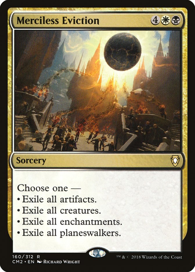 Merciless Eviction [Commander Anthology Volume II] MTG Single Magic: The Gathering | Red Claw Gaming
