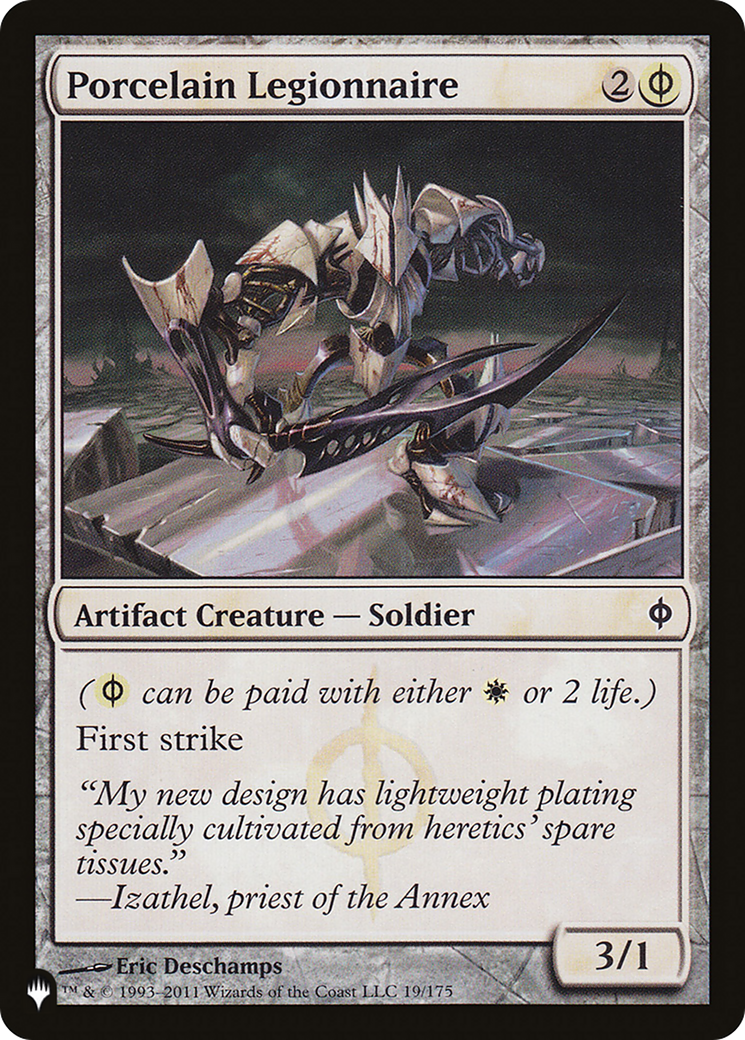 Porcelain Legionnaire [The List] MTG Single Magic: The Gathering | Red Claw Gaming