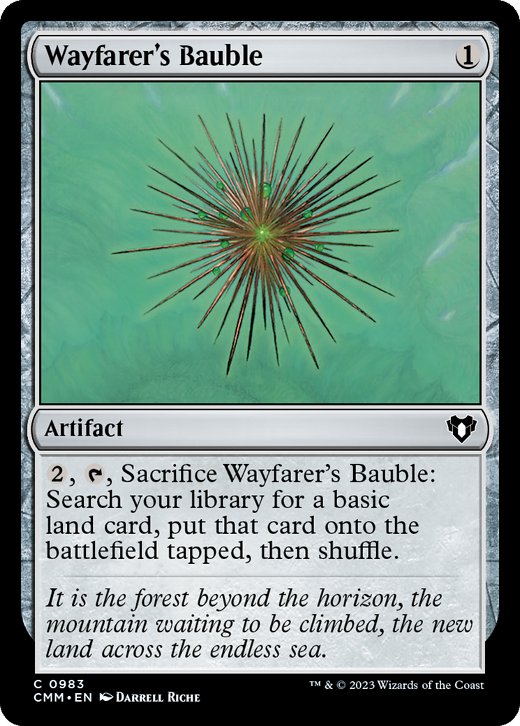 Wayfarer's Bauble [Commander Masters] MTG Single Magic: The Gathering | Red Claw Gaming