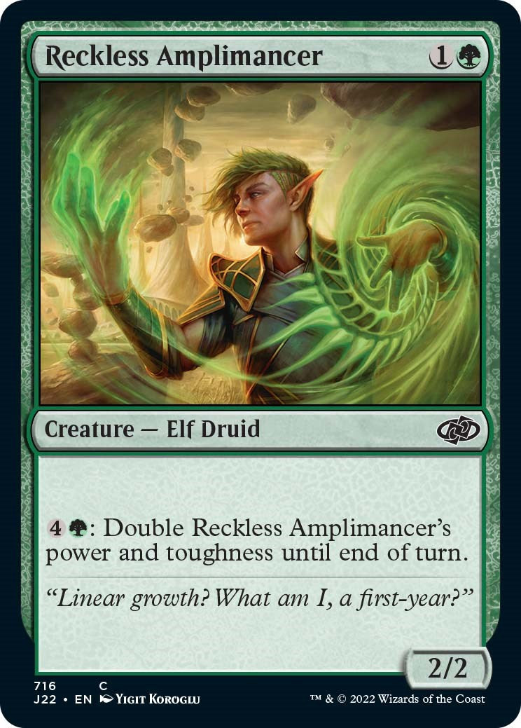 Reckless Amplimancer [Jumpstart 2022] MTG Single Magic: The Gathering | Red Claw Gaming