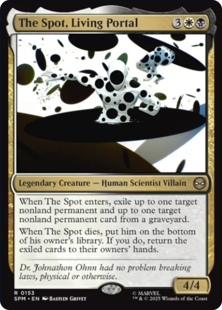 The Spot, Living Portal [Marvel's Spider-Man] MTG Single Magic: The Gathering | Red Claw Gaming