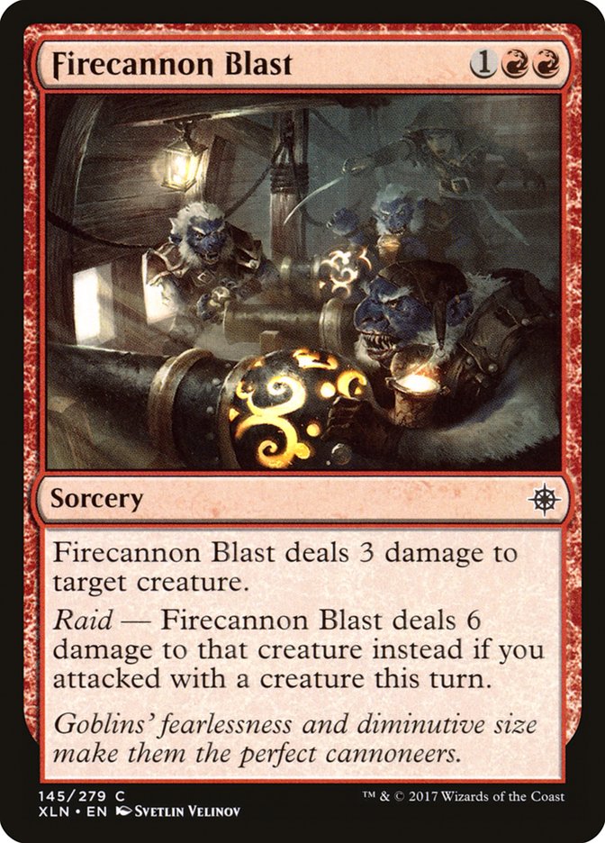 Firecannon Blast [Ixalan] MTG Single Magic: The Gathering | Red Claw Gaming