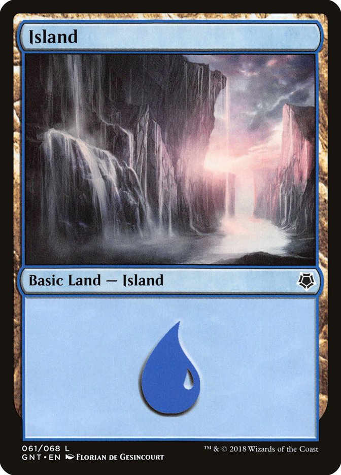 Island (61) [Game Night 2018] MTG Single Magic: The Gathering | Red Claw Gaming
