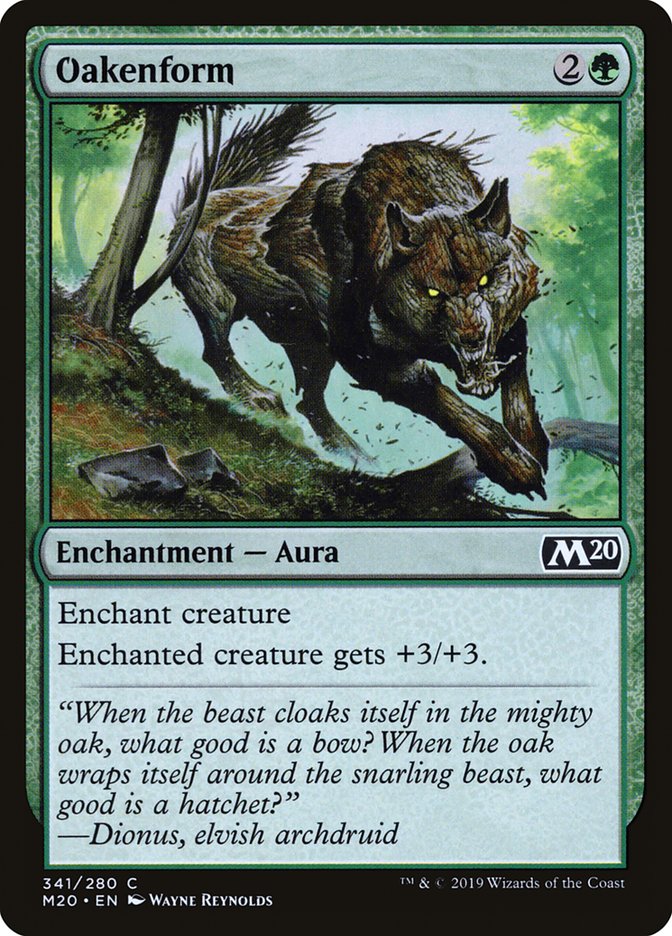 Oakenform [Core Set 2020] MTG Single Magic: The Gathering | Red Claw Gaming