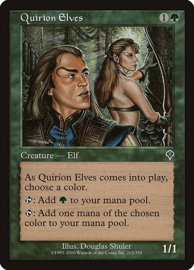 Quirion Elves [Invasion] MTG Single Magic: The Gathering | Red Claw Gaming