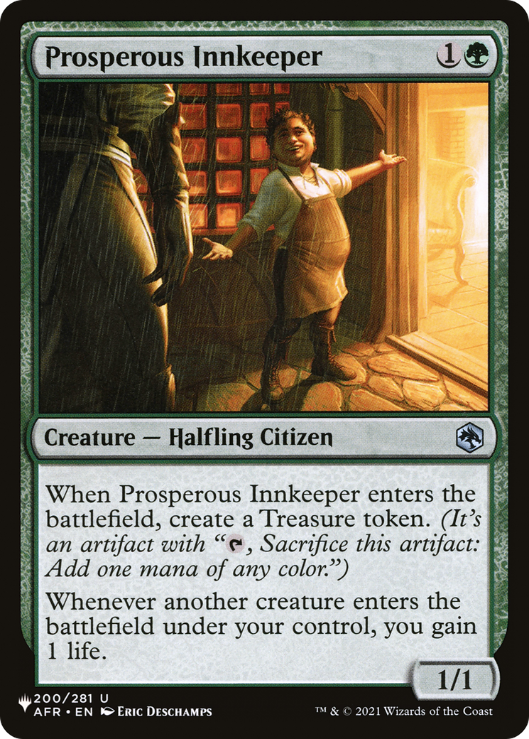 Prosperous Innkeeper [The List] MTG Single Magic: The Gathering | Red Claw Gaming