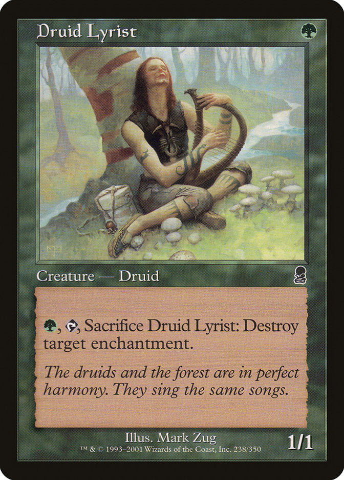 Druid Lyrist [Odyssey] MTG Single Magic: The Gathering | Red Claw Gaming