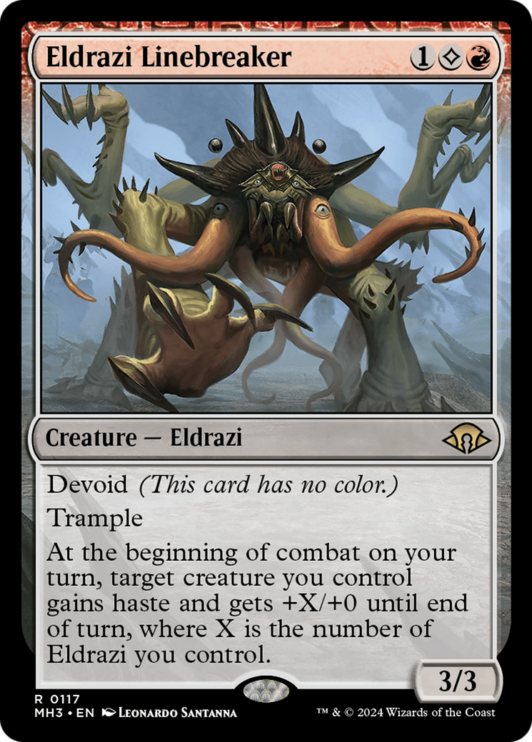 Eldrazi Linebreaker [Modern Horizons 3] MTG Single Magic: The Gathering | Red Claw Gaming