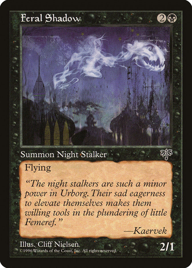 Feral Shadow [Mirage] MTG Single Magic: The Gathering | Red Claw Gaming