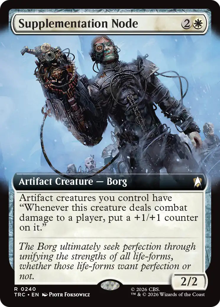 Supplementation Node (Extended Art) [Star Trek Commander] MTG Single Magic: The Gathering | Red Claw Gaming