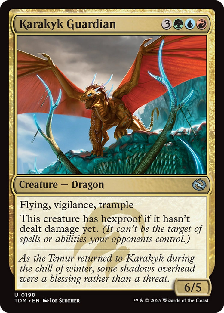 Karakyk Guardian [Tarkir: Dragonstorm] MTG Single Magic: The Gathering | Red Claw Gaming