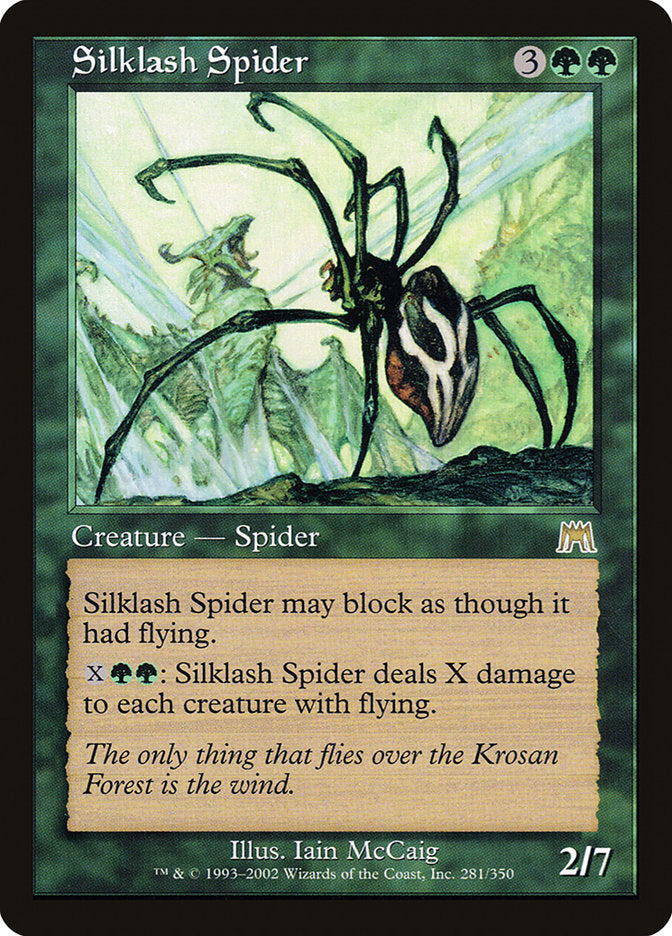 Silklash Spider [Onslaught] MTG Single Magic: The Gathering | Red Claw Gaming
