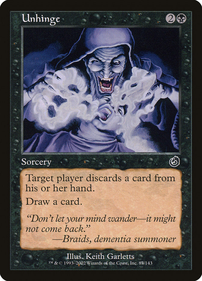 Unhinge [Torment] MTG Single Magic: The Gathering | Red Claw Gaming