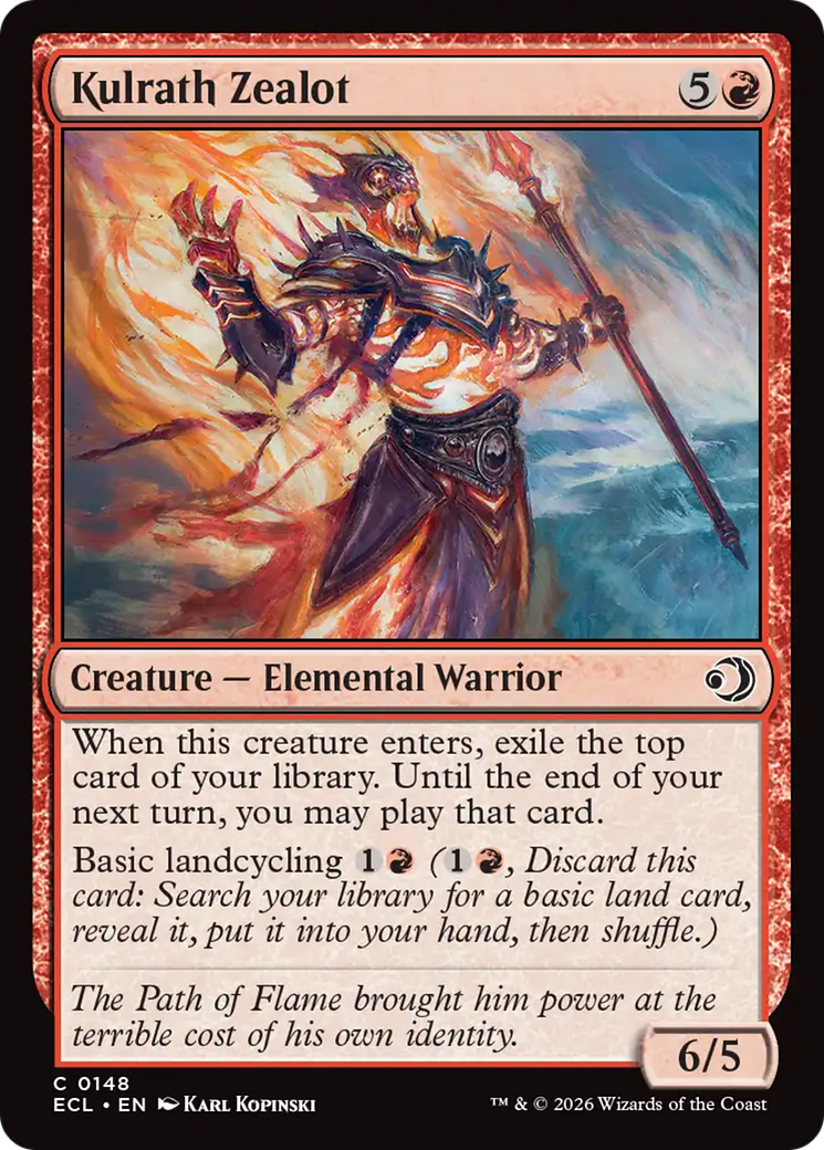 Kulrath Zealot [Lorwyn Eclipsed] MTG Single Magic: The Gathering | Red Claw Gaming
