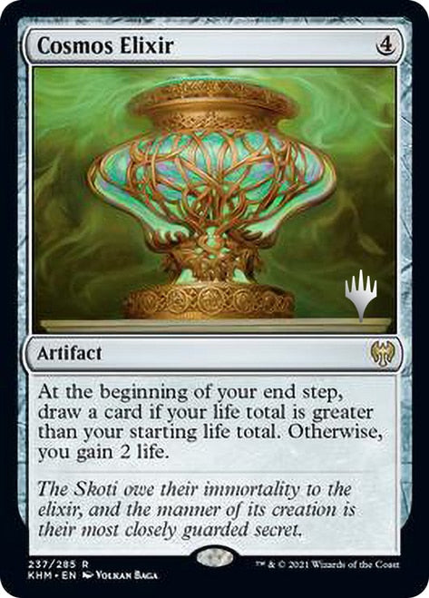 Cosmos Elixir (Promo Pack) [Kaldheim Promos] MTG Single Magic: The Gathering | Red Claw Gaming