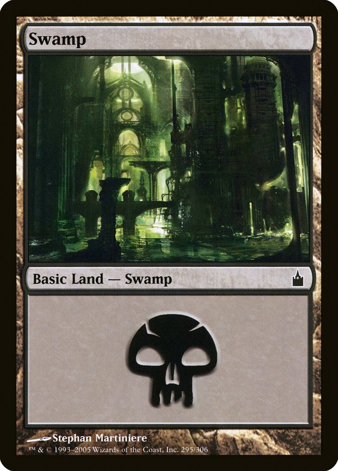 Swamp (295) [Ravnica: City of Guilds] MTG Single Magic: The Gathering | Red Claw Gaming
